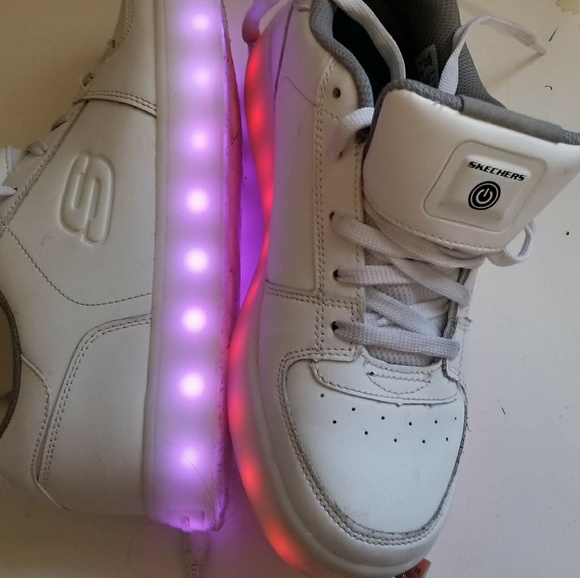 men's light up shoes skechers